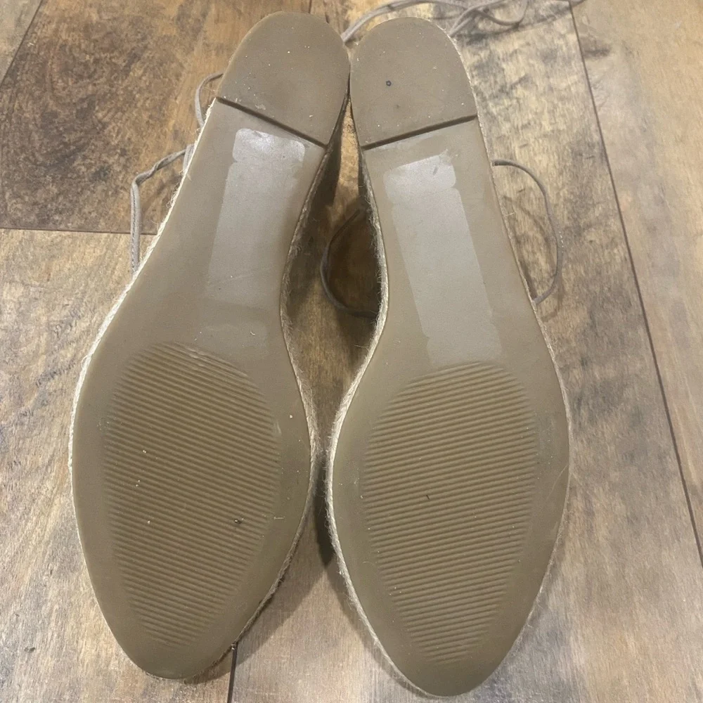 STEVE MADDEN Bestow Lace up wedges, Size 9.5M